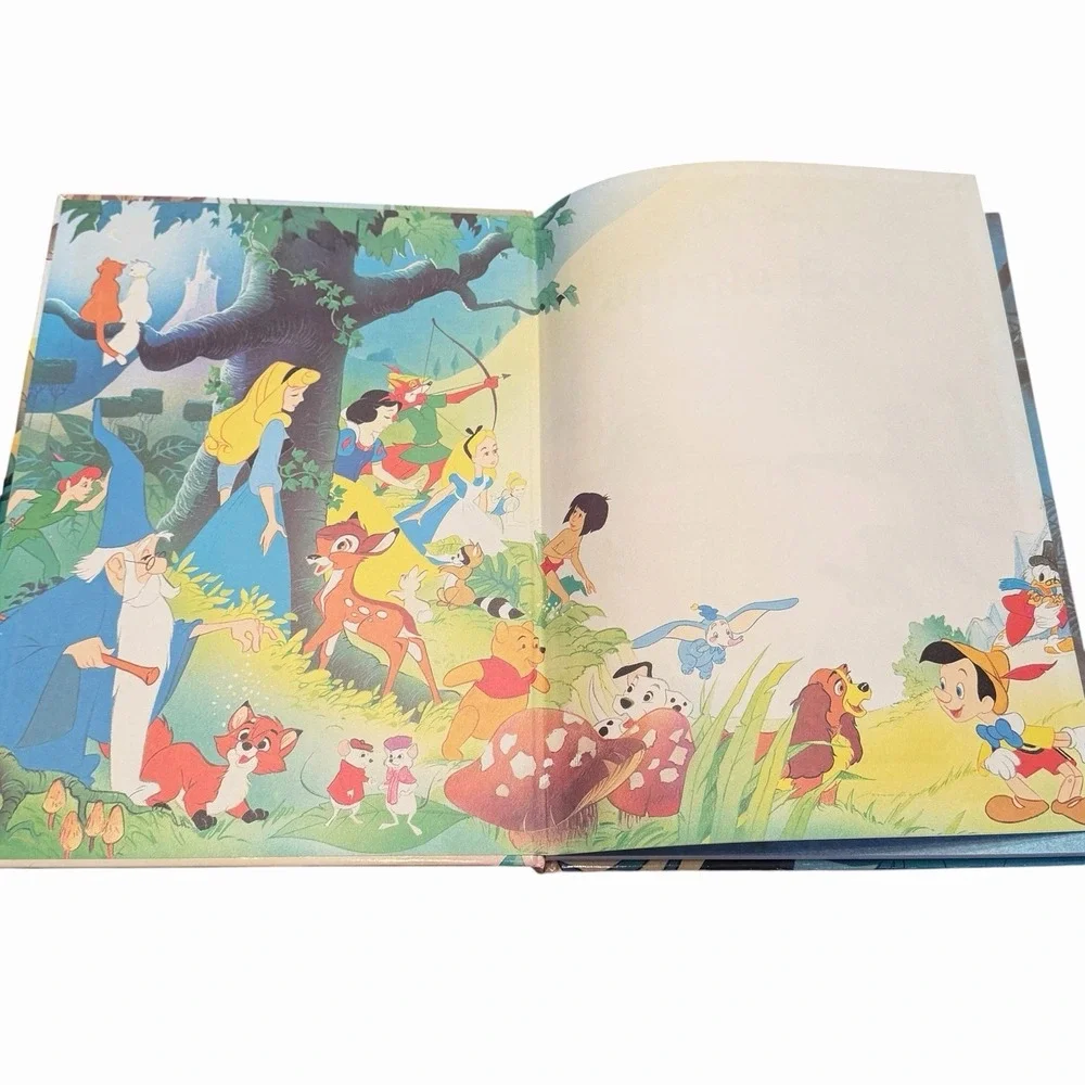 Walt Disney's The Jungle Book Hardcover Book Disney Classic Series 1991 Vintage